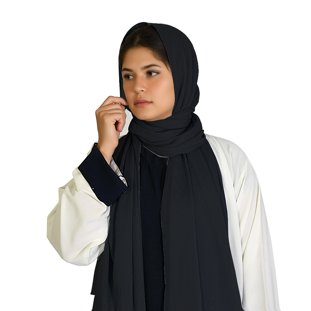 Essential Chiffon Hijab - Onyx