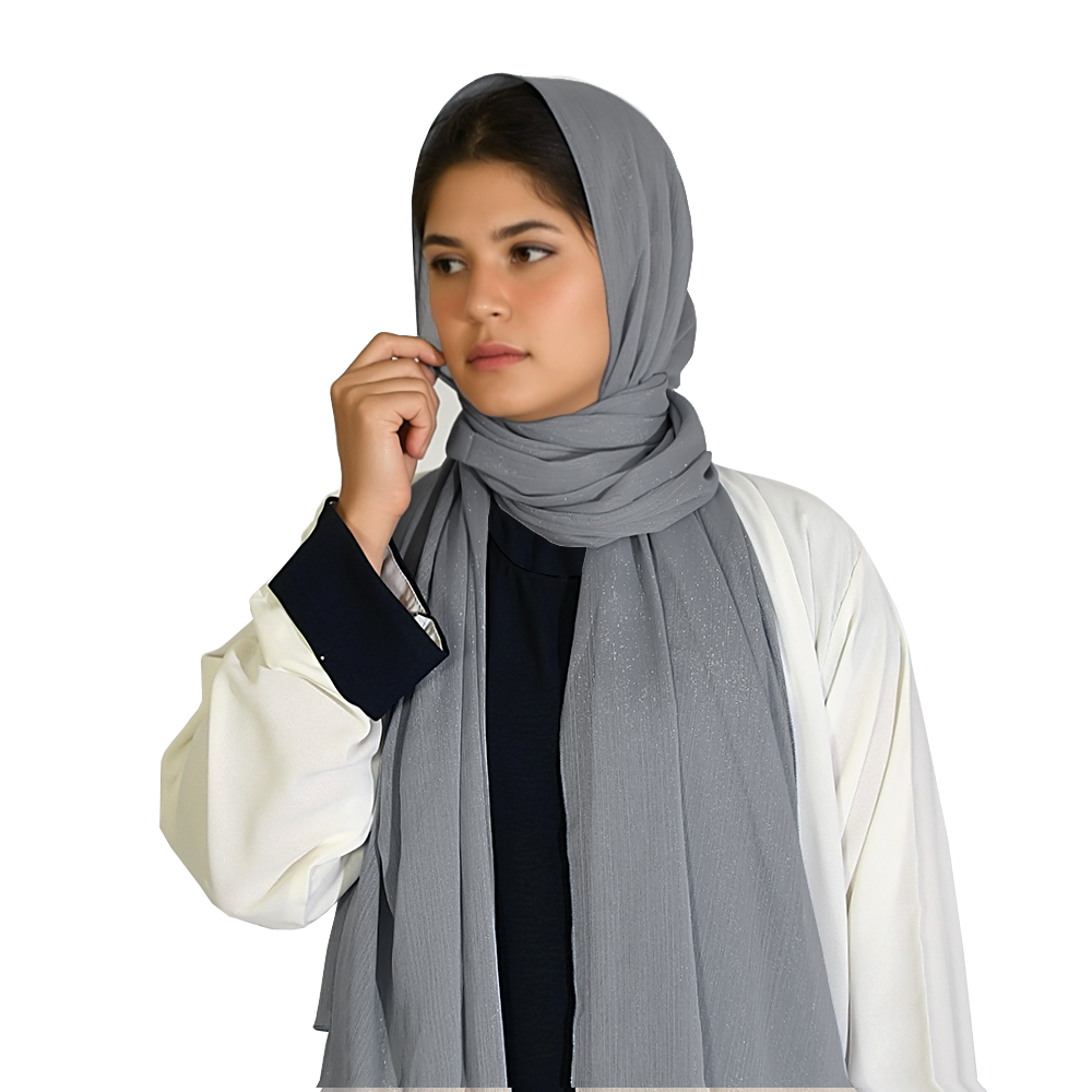 Essential Chiffon Hijab - Slate