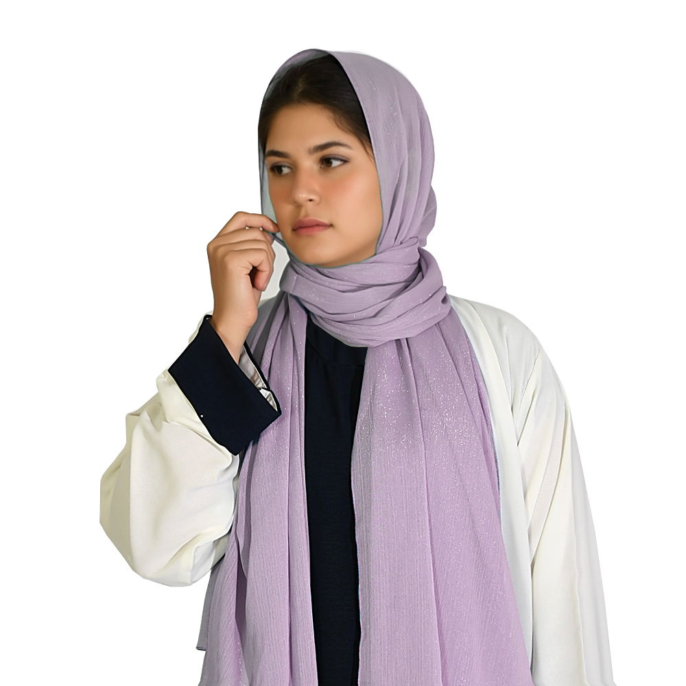 Essential Chiffon Hijab - Shimmery Violet